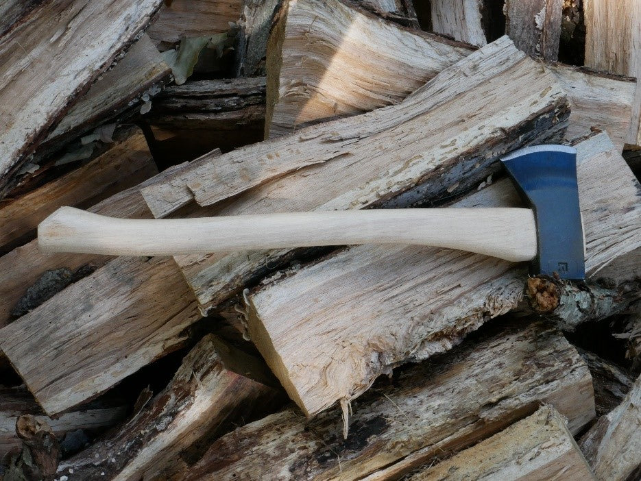 Hudson Bay Camp Axe, 2 lbs, 24 in. Curved Wooden Handle Sport Utility Finish